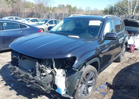 2022 Volkswagen Atlas 3.6L V6 Sel R-Line z USA, uszkodzony, nr VIN 1V2AR2CA7NC512448